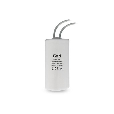 Variklio paleidimo kondensatorius-10uF 450V GETI GMC