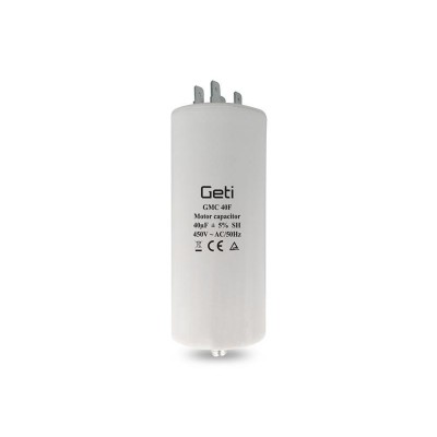 Variklio paleidimo kondensatorius-40uF 450V GETI GMC
