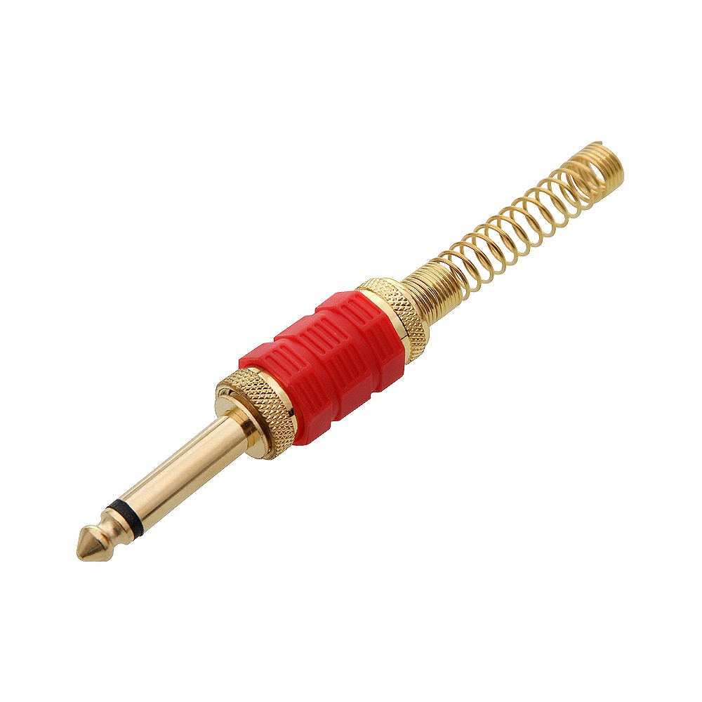 Jack 6.3 MONO GOLD HQ RED-PROL Jack 6.3 MONO GOLD HQ RED-PROL