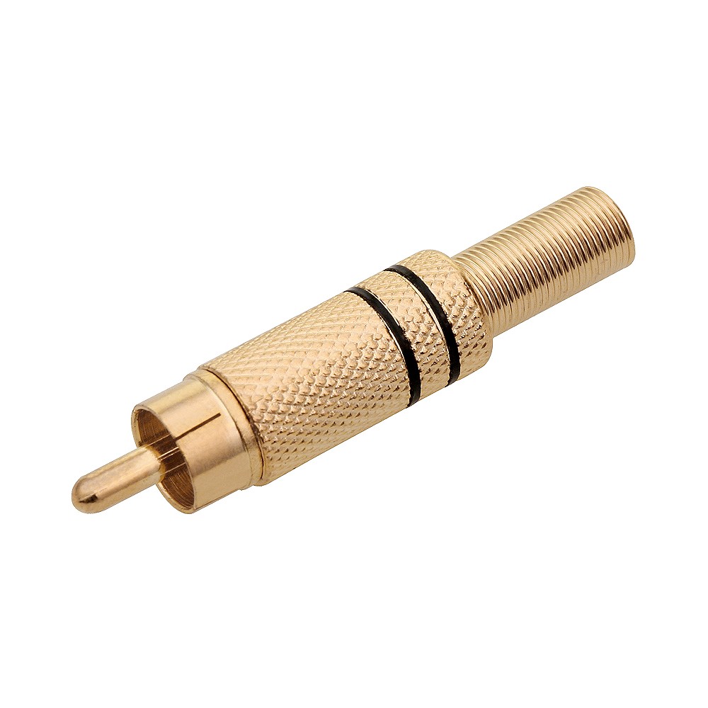 RCA jungtis GOLDEN BLACK-Pagrindinis RCA jungtis GOLDEN BLACK-Pagrindinis