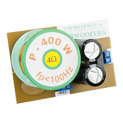 Žemųjų dažnių garsiakalbio krosoveris 400 W-Pagrindinis