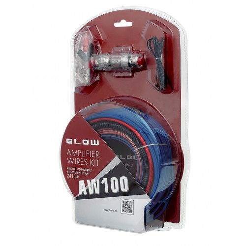 Automobilinio stiprintuvo AW100 kabeliai-Pagrindinis