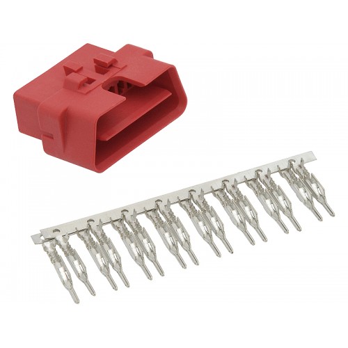OBD II jungtis 16-pin su kontaktais-Pagrindinis