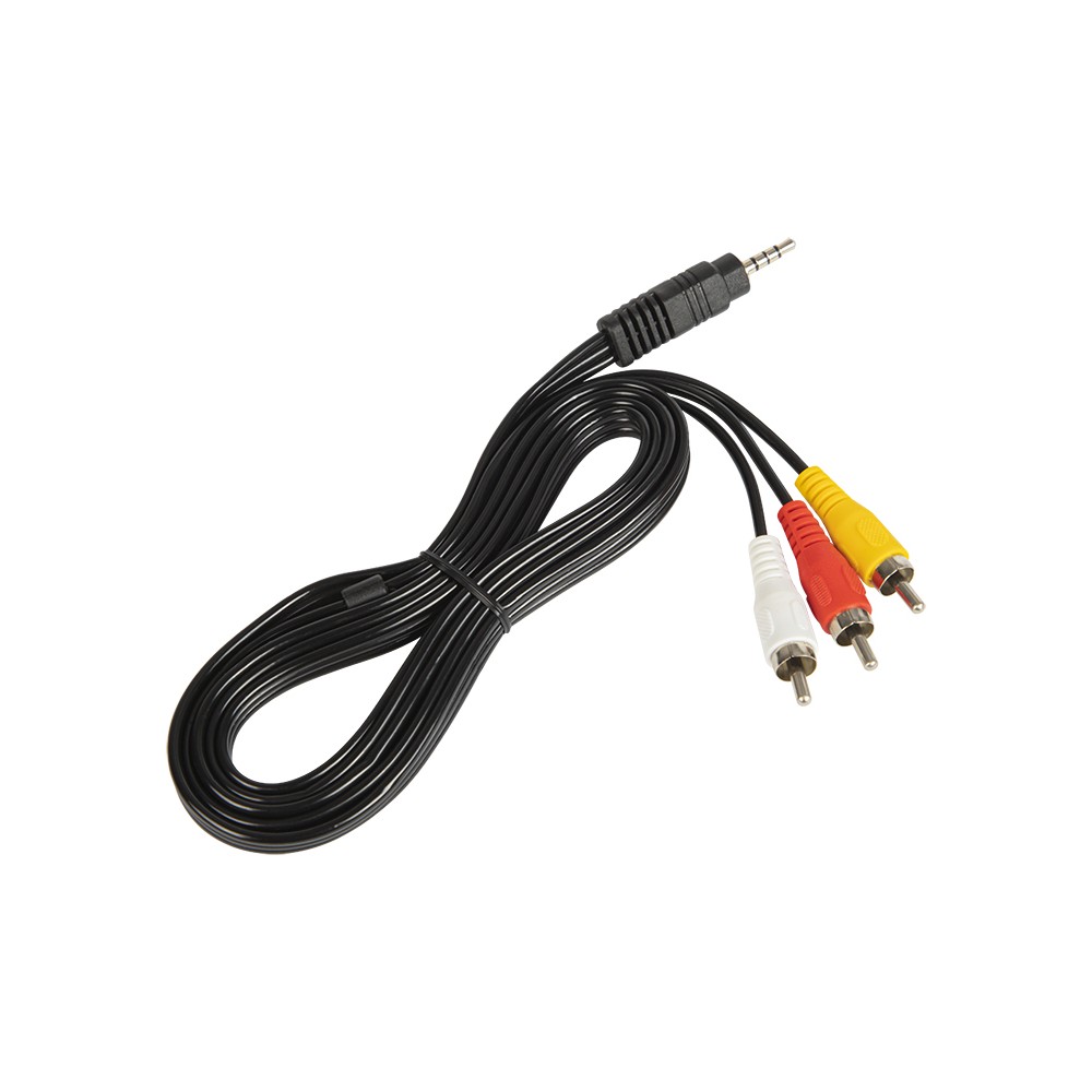 Jungtis WT.3.5 4P-3xRCA 1,5 m-Pagrindinis Jungtis WT.3.5 4P-3xRCA 1,5 m-Pagrindinis