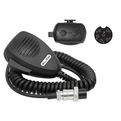 Mikrofonas CB 6PIN + jungikliai-Pagrindinis