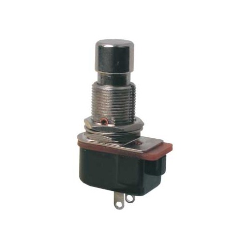 Push-mygtukinis jungiklis ON-(OFF) 12 V (suapvalintas)
