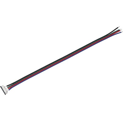 Jungtis LED juostelių jungčiai 10 mm RGB kabelis-Pagrindinis