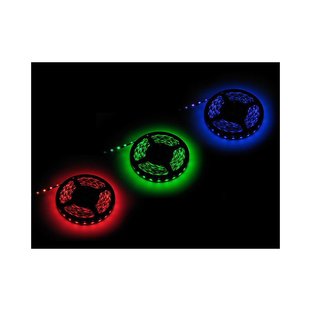 RGB LED juosta 5050 5m/300+KONEKTORIUS-LED juostelės
