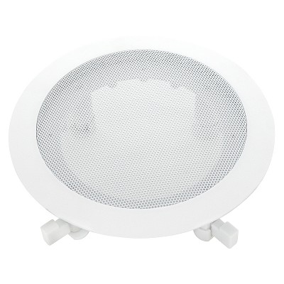 Garsiakalbio grotelės 13,5 cm baltos lubinės-Pagrindinis