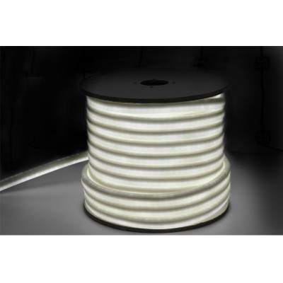 Neono LED šilta balta šviesa 80 LED/M-LED juostelės