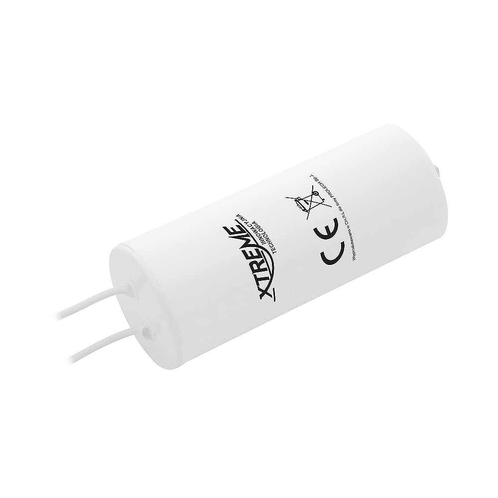 Variklio kondensatorius 40uF/450VAC su laidais-Paleidimo
