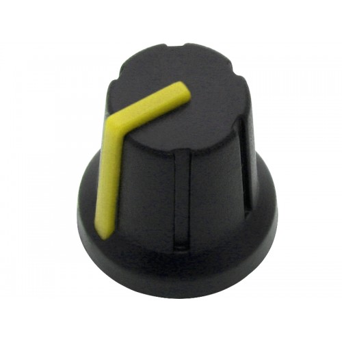 Pot N rankenėlė-1 ašis 6 mm geltona 16 mm-Pagrindinis