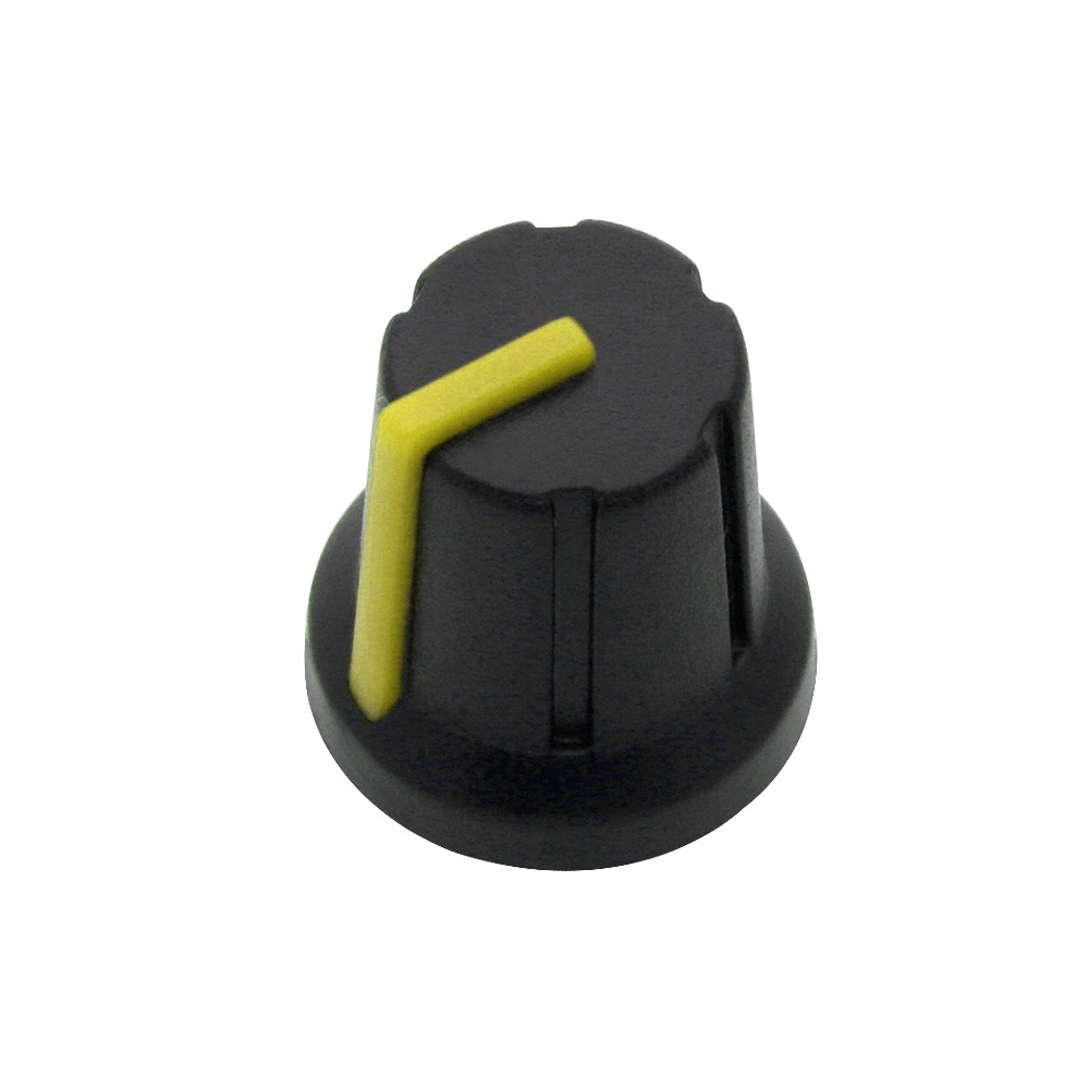 Pot N rankenėlė-1 ašis 6 mm geltona 16 mm-Pagrindinis