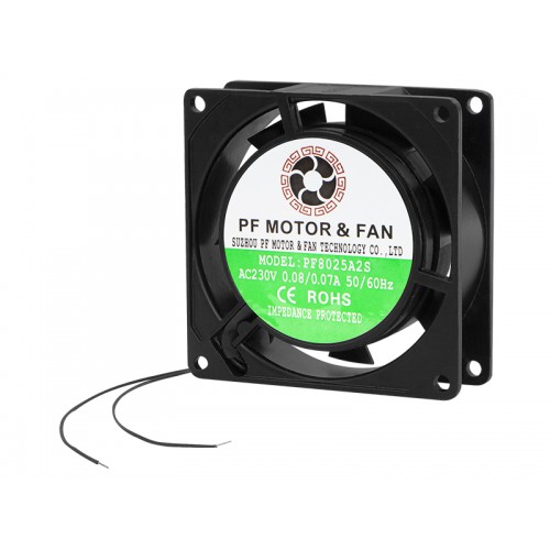 80x25mm 230V 8025FD stumdomas ventiliatorius-Ventiliatoriai ir