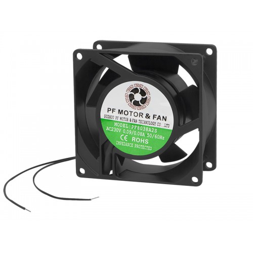 80x38mm 230V 8038FD stumdomas ventiliatorius-Ventiliatoriai ir