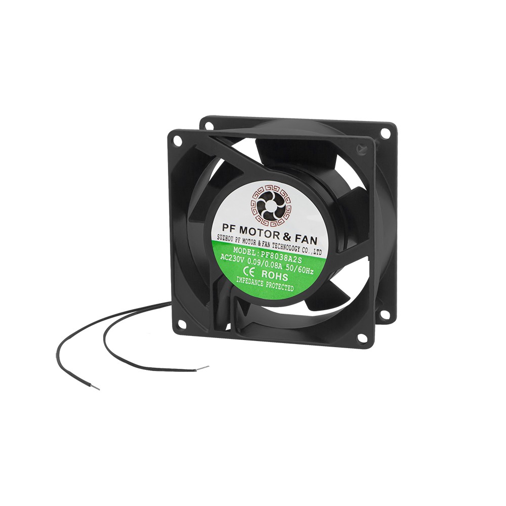 80x38mm 230V 8038FD stumdomas ventiliatorius-Ventiliatoriai ir