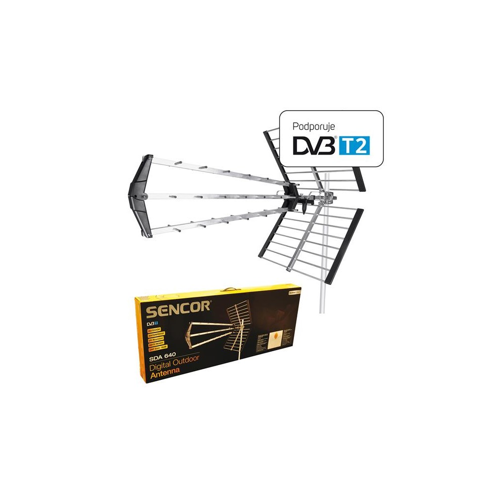 Lauko antena SENCOR SDA-640-Lauko antenos
