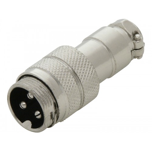 3PIN CB mikrofono lizdas kabeliui-Pagrindinis