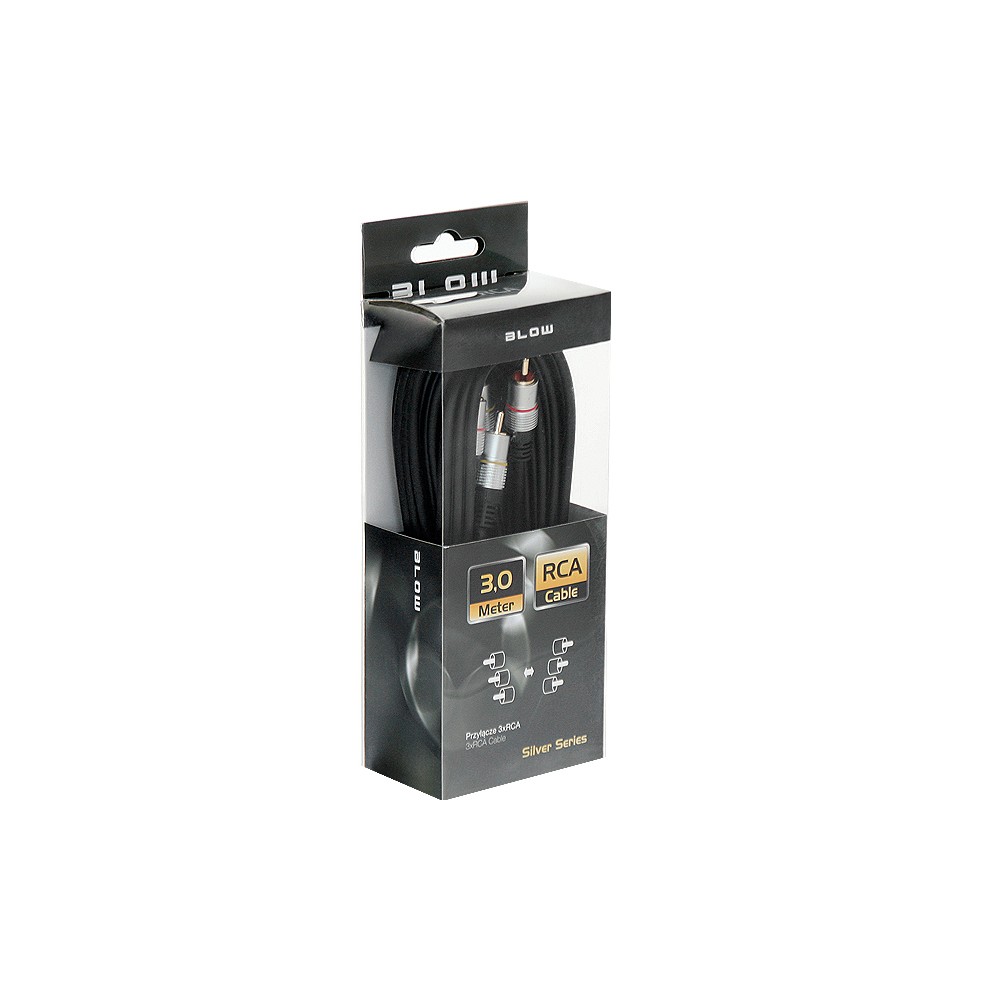 3xRCA SILVER 3m-Pagrindinis 3xRCA SILVER 3m-Pagrindinis