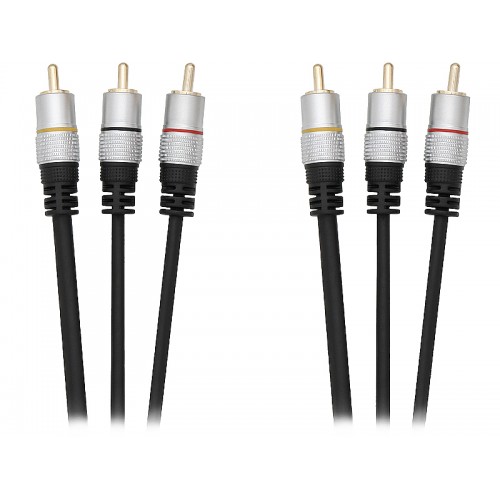3xRCA SILVER 3m-Pagrindinis