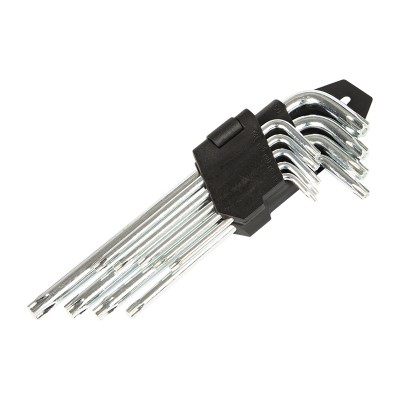 TORX veržliarakčių rinkinys 9vnt-TORX atsuktuvai