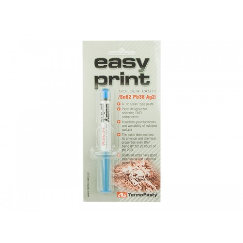 Lengvas spausdinimas (Sn62Pb36Ag2) 1,4 ml AG-Pagrindinis