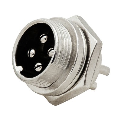 4PIN CB mikrofono lizdas korpusui-Pagrindinis