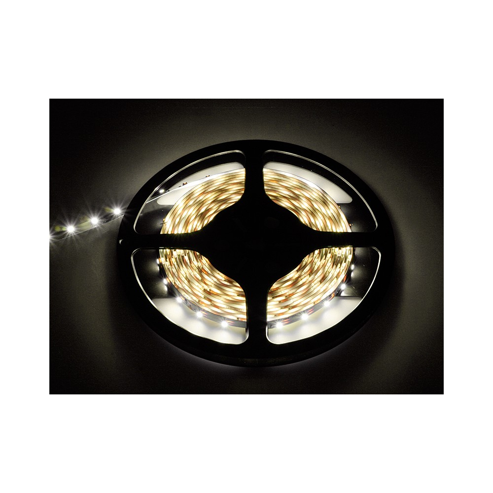 LED juosta 24V b.warm 3528 5m/300+DC-LED juostelės