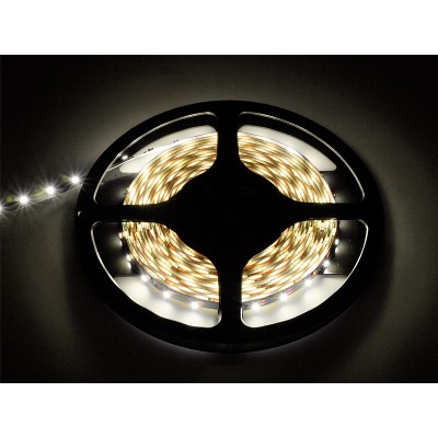 LED juosta 24V b.warm 3528 5m/300+DC-LED juostelės
