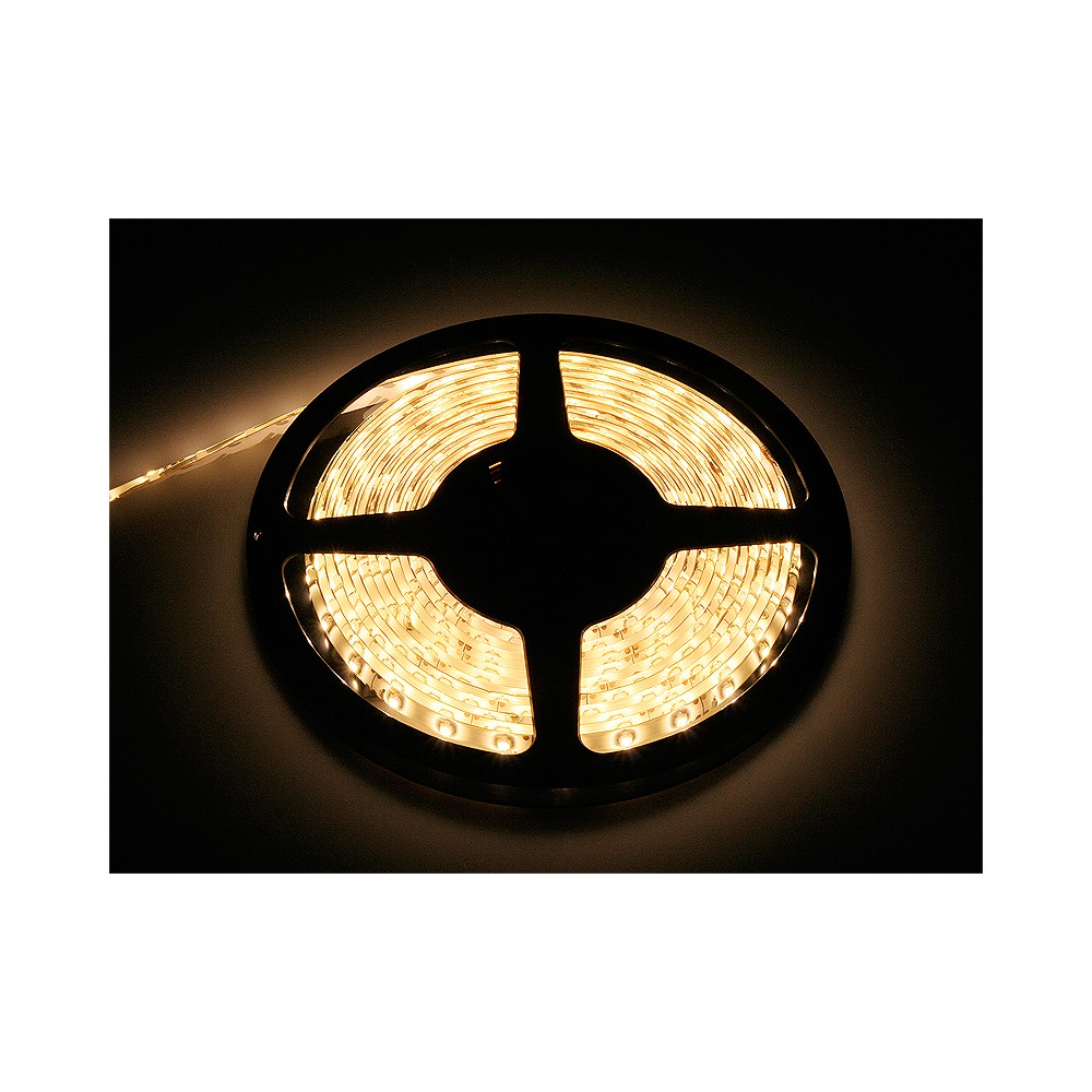 LED juosta 24V b.warm 3528 5m/300wod+DC-LED juostelės