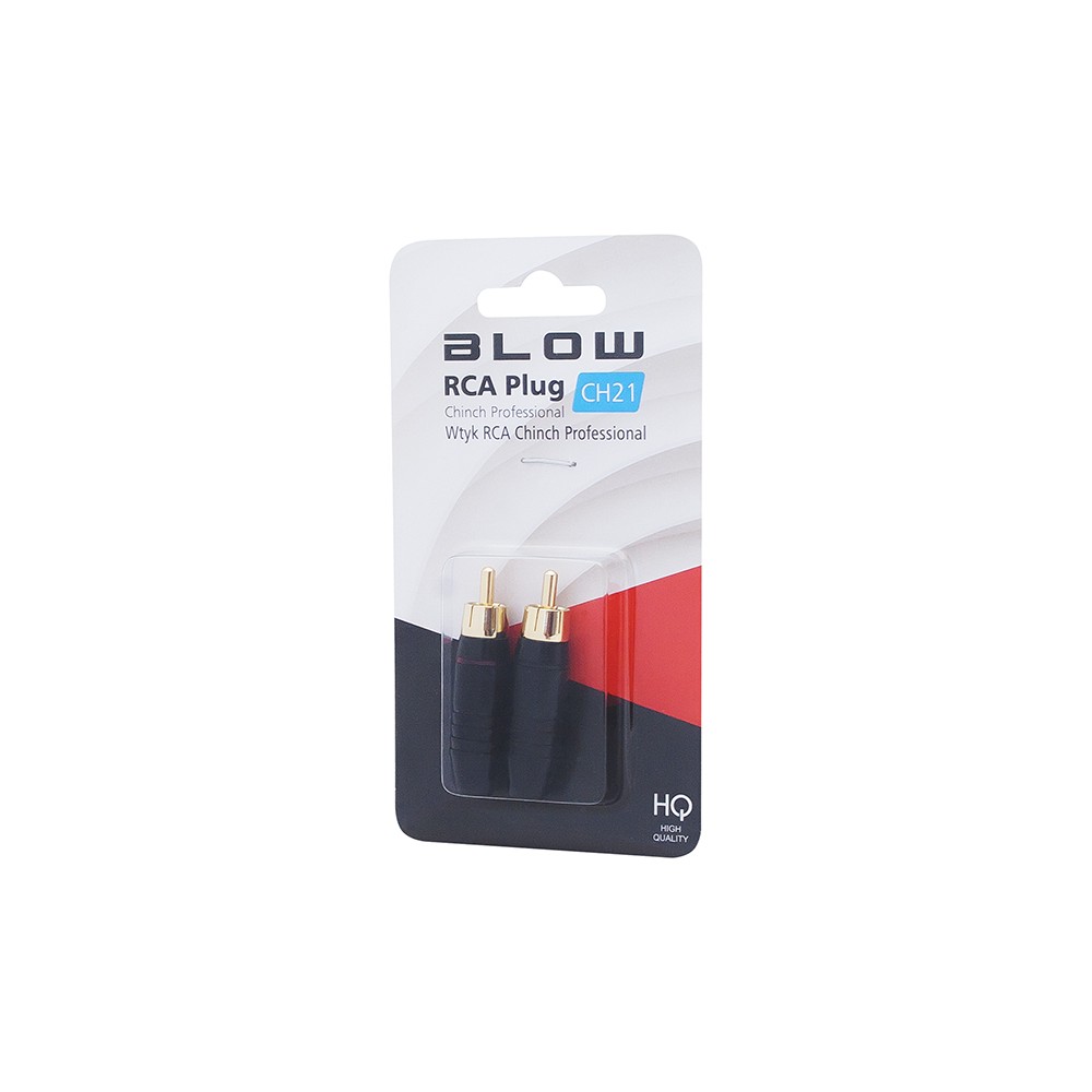 RCA chinch CH21 profesionalus dia.6mm-Pagrindinis
