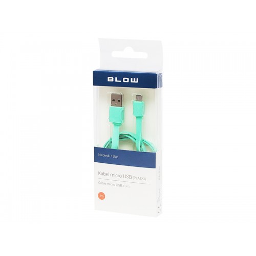 USB jungtis A - "micro B" 1,0 m mėlyna-Pagrindinis