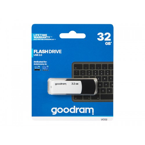 PENDRIVE 32GB GOODRAM UCO2 USB2.0-USB atmintukai