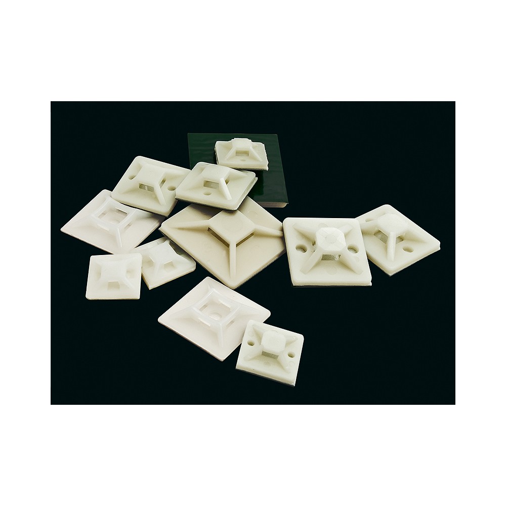 Lipnus pagrindas 40 mm/40 mm, baltas-Pagrindinis Lipnus pagrindas 40 mm/40 mm, baltas-Pagrindinis