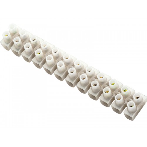 Terminalas 12 laukų r 16mm2 baltas-Pagrindinis