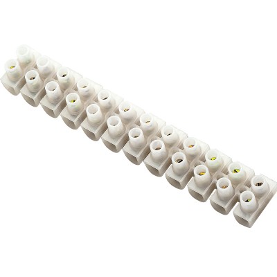 Terminalas 12 laukų r 16mm2 baltas-Pagrindinis