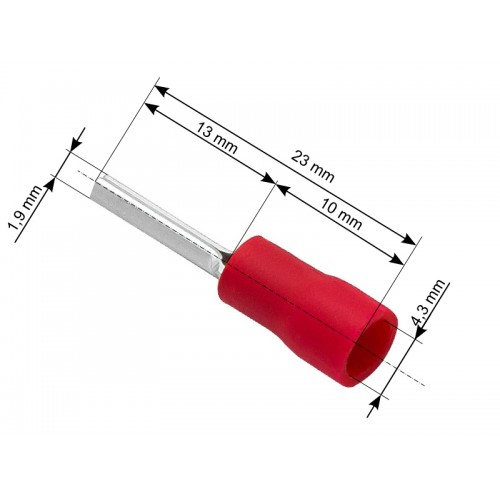 Izoliuota įvorės jungtis 1,9/23 mm-Pagrindinis
