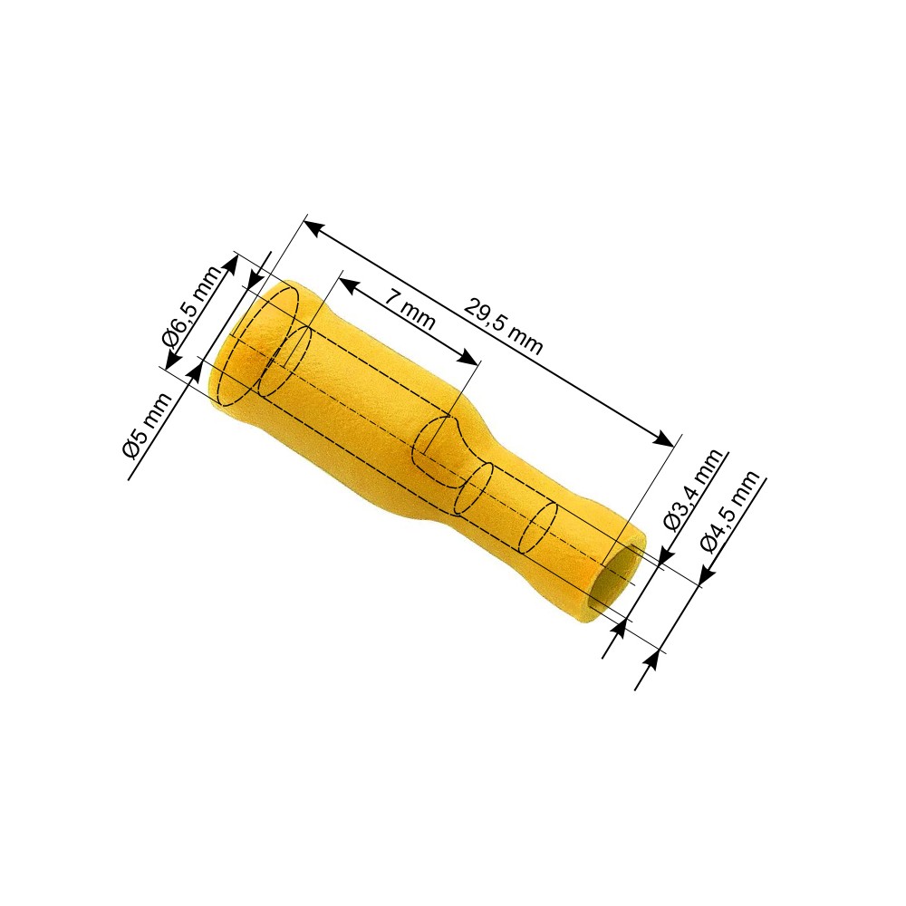 Izoliuota kištukinė jungtis 5,0/24,5 mm-Pagrindinis Izoliuota kištukinė jungtis 5,0/24,5 mm-Pagrindinis