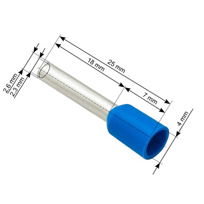 Izoliuota įvorės jungtis 2,5/18-Pagrindinis