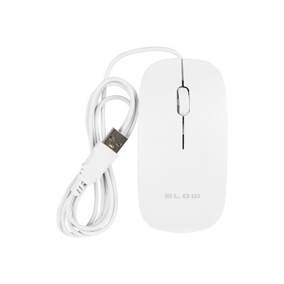 Optinė pelė BLOW MP-30 USB baltos spalvos-Pagrindinis