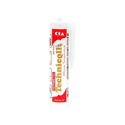 Aukštos temperatūros silikonas 300ml juodas-Pagrindinis