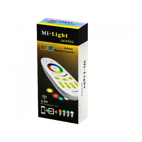 RGB LED juostelių nuotolinio valdymo pultas-W 4-zona-Pagrindinis