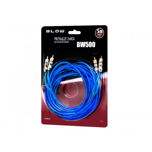 Jungtis 2xRCA 6mm 5m HQ BLISTER-Pagrindinis Jungtis 2xRCA 6mm 5m HQ BLISTER-Pagrindinis