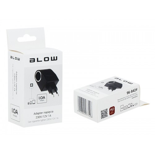 Įtampos adapteris 230V/12V lizdas 1A-Pagrindinis