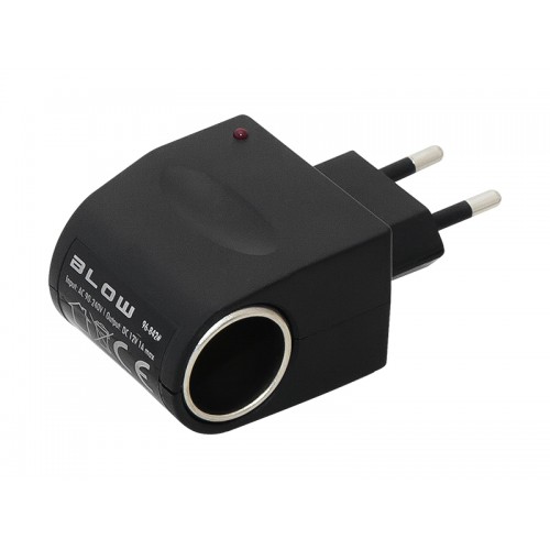 Įtampos adapteris 230V/12V lizdas 1A-Pagrindinis