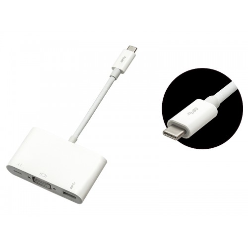 USB kištukas USB adapteris-C 3.1 - vGA lizdas-Pagrindinis