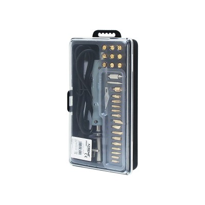 Lituoklis 10W/30W su antgaliais ZD972G-Lituokliai