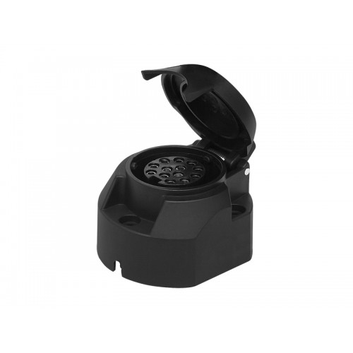 Plastikinis karavano lizdas 13 kontaktų-Pagrindinis Plastikinis karavano lizdas 13 kontaktų-Pagrindinis