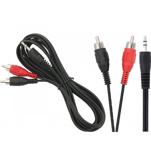 Jungtis WT.3.5ST-2xWT.RCA 2,5 m-Pagrindinis