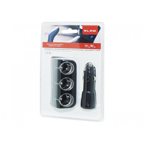 Ign.car.start-up.1xWT/3xGN USB CS-34-Pagrindinis